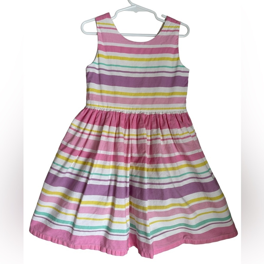 Savannah Girl's Multicolor‎ Striped Sundress Size: 6